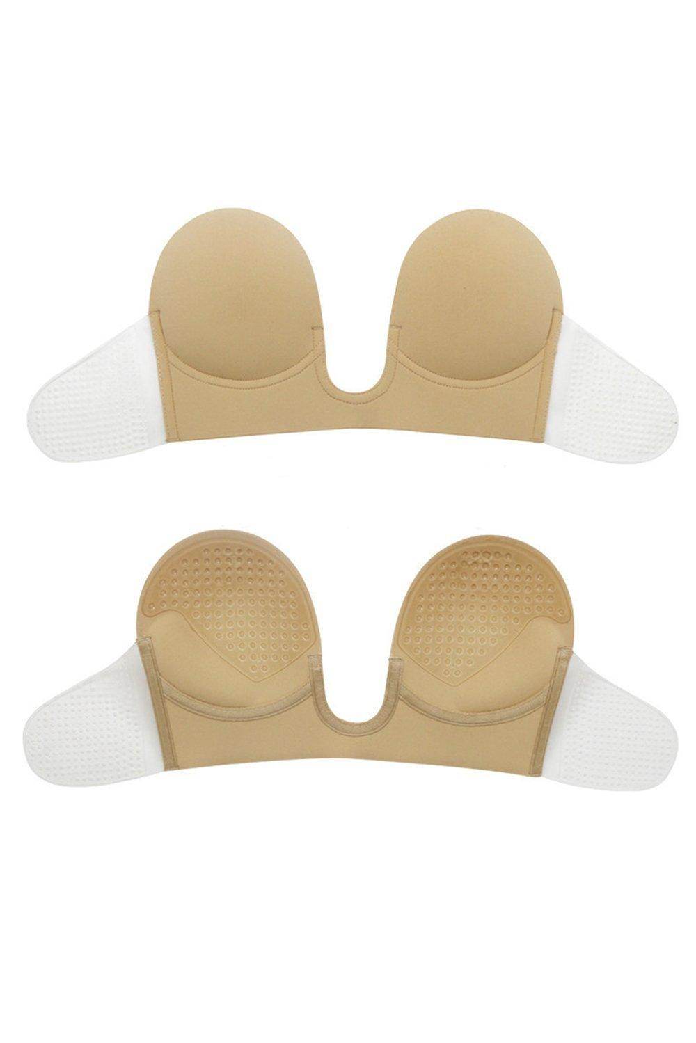 Nylon Invisible Self Adhesive Strapless Push-Up Bra CN0020 - COCOMELODY